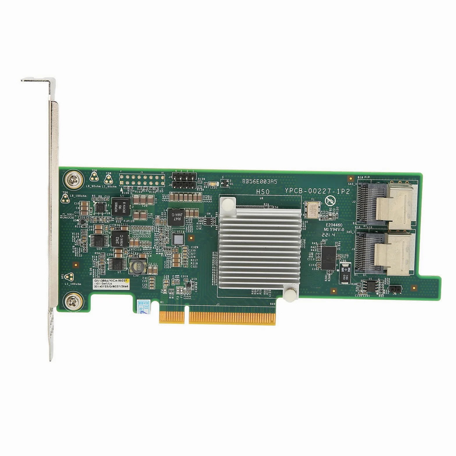 Zunate 6G PCIe X8 SAS SATA3 HBA Festplatten-Array-Karte 16T