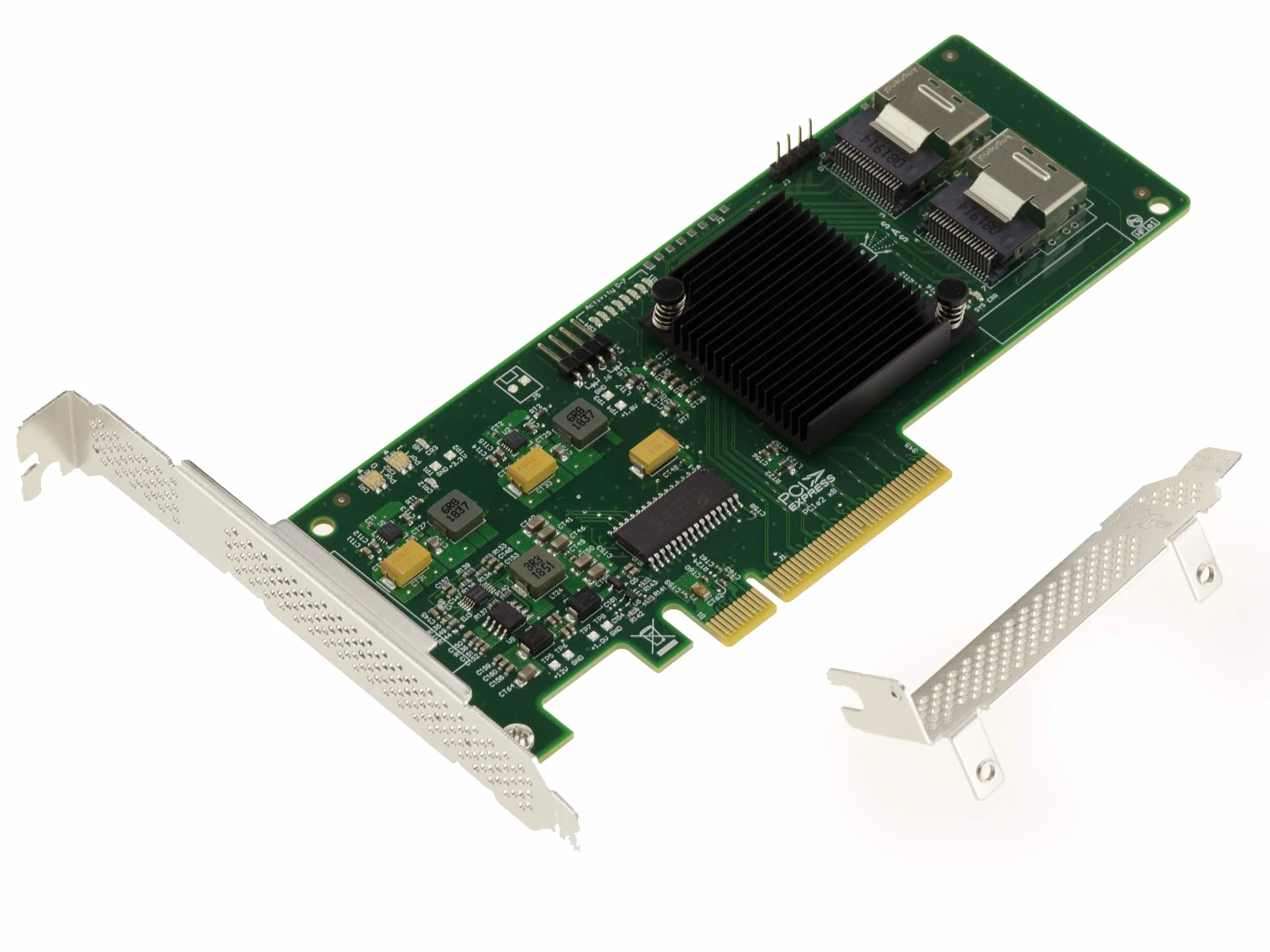 KALEA-INFORMATIQUE PCIe 2.0 SAS 6GB Controller-Karte 8 Ports OEM 9211-8i Hardware-RAID