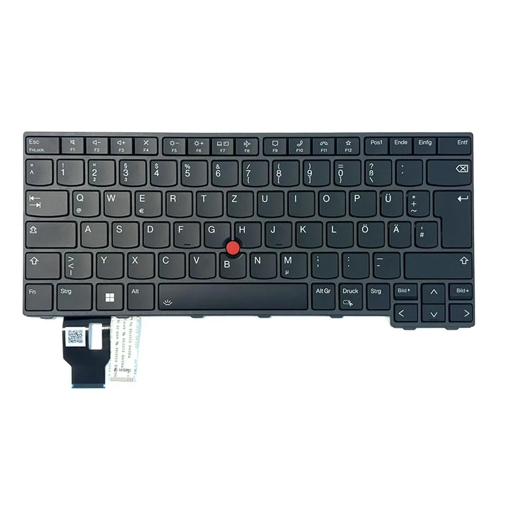 JINTAI GE beleuchtete TastaturLayout Laptop für Lenovo ThinkPad T14 Gen 3 21AH 21AJ 21CF 21CG P14s Gen 3 21AK 21AL 21J5 21J6 L14 Gen 3 21C1 21C2 21C5 21C6 5N21D68171 5N21D68245 5N21D67982 5N21D68080
