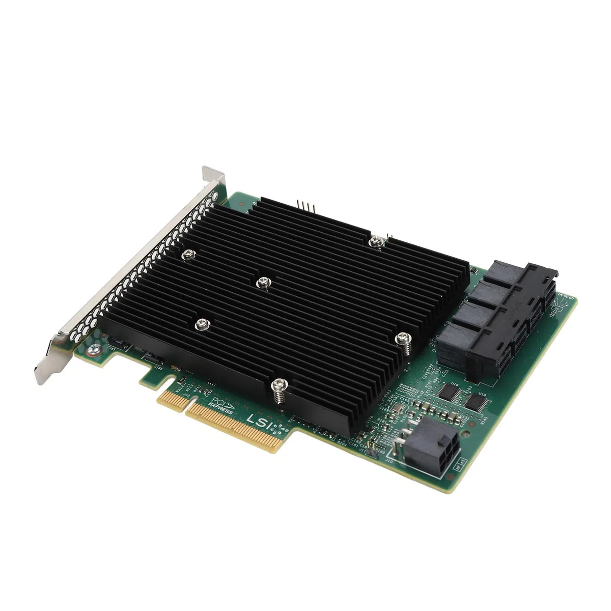 LSI SAS 9300-16I HBA-Karte, 16 Port 12 Gbit/s Controllerkarte, PCIe