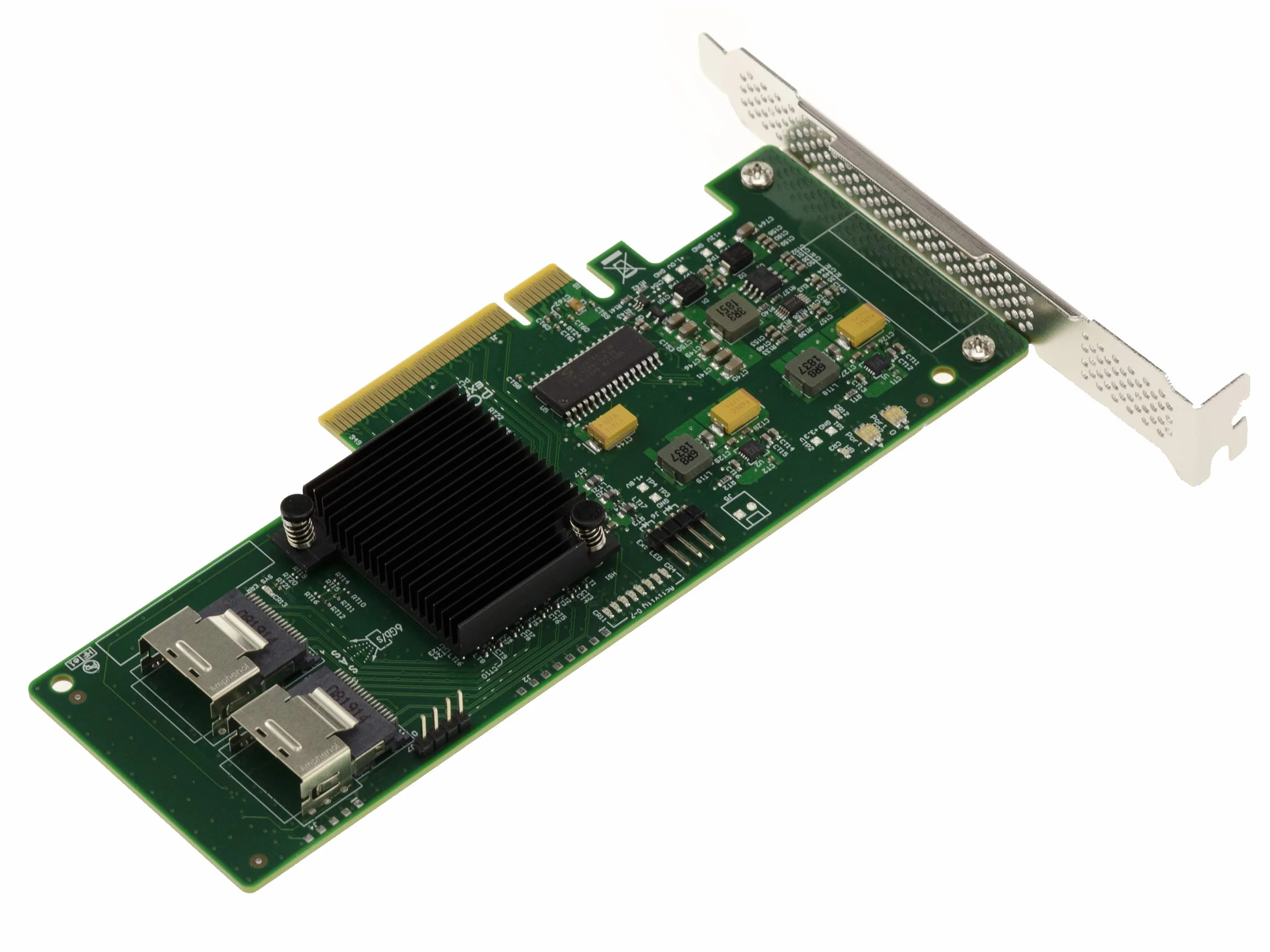 KALEA-INFORMATIQUE PCIe 2.0 SAS 6GB Controller-Karte 8 Ports OEM 9211-8i Hardware-RAID