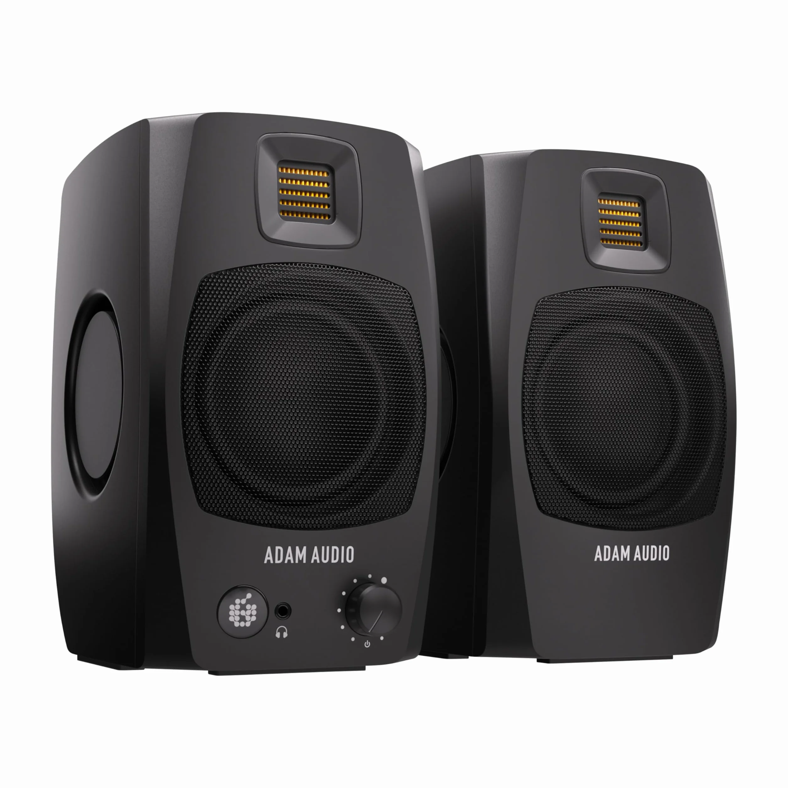 ADAM Audio D3V Aktives Desktop-Monitorsystem USB-C Paar Schwarz