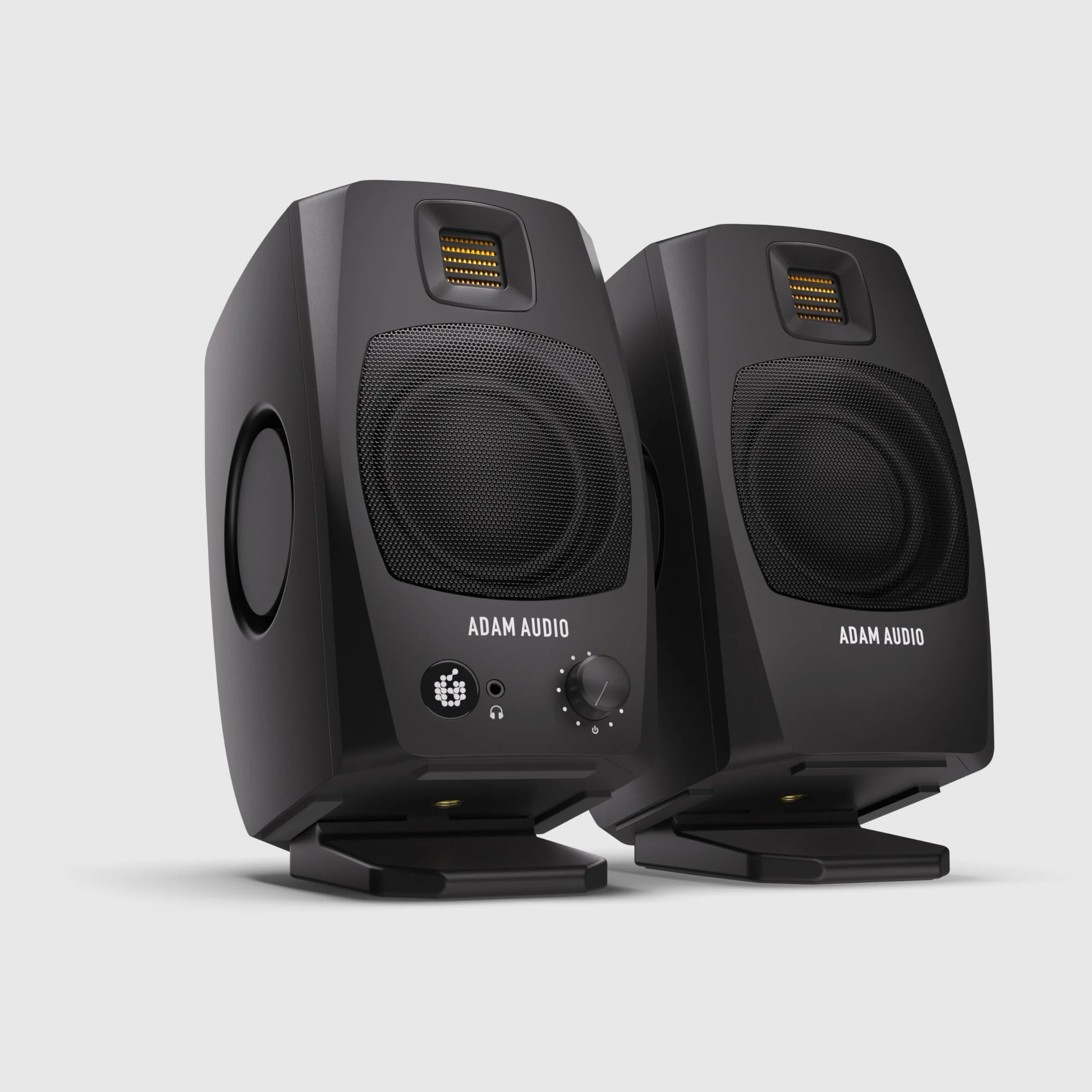 ADAM Audio D3V Aktives Desktop-Monitorsystem USB-C Paar Schwarz