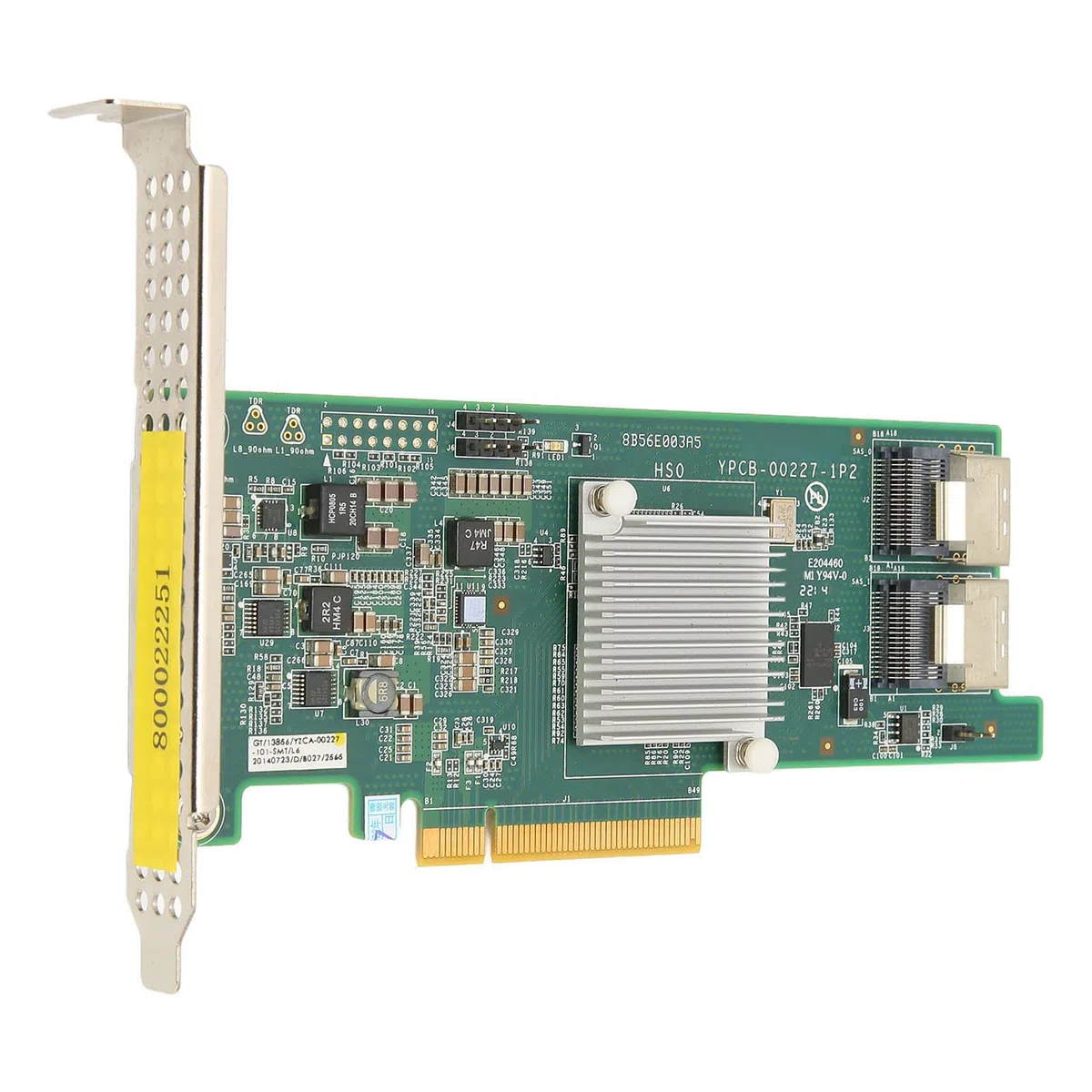 Zunate 6G PCIe X8 SAS SATA3 HBA Festplatten-Array-Karte 16T