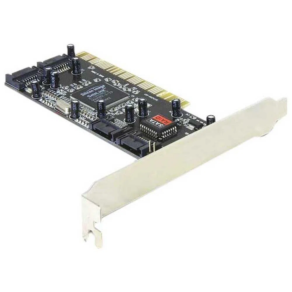 Delock PCI Karte 4 x intern SATA mit RAID 70154