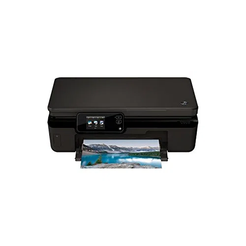 HP Photosmart 5522 4800 x 1200DPI Tintenstrahl A4 11Seiten pro Minute WLAN - Multifunktionsgeräte (Tintenstrahl, Farbdruck, 4800 x 1200 DPI, 80 Blätter, A4, Schwarz)