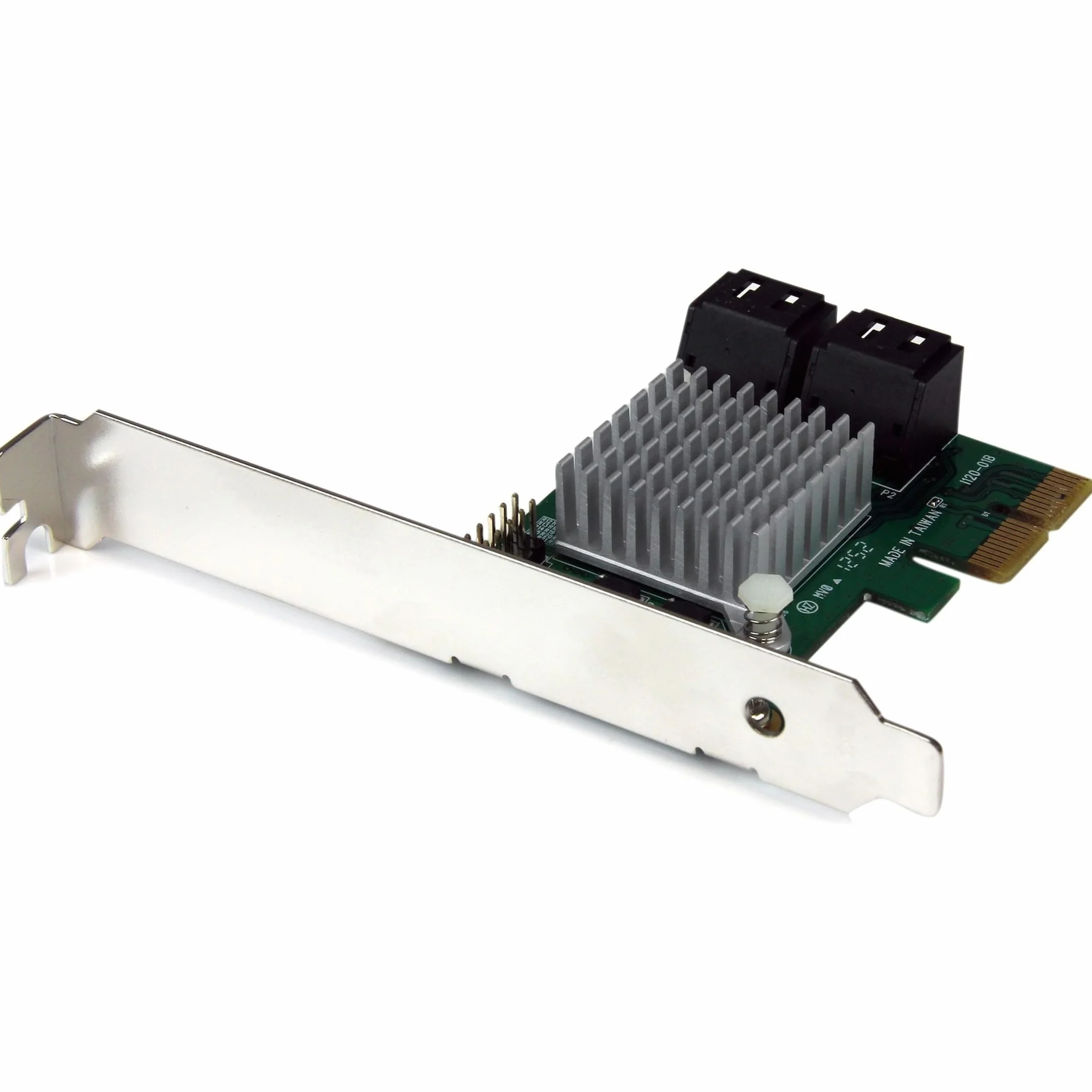 StarTech.com 4 Port PCI Express 2.0 SATA III 6Gbit/s RAID Controller Karte HyperDuo SSD Tiering PCIe SATA 3 Adapter PEXSAT34RH
